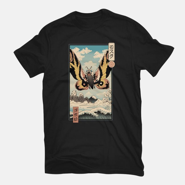 Ancient Moth Ukiyo-E-unisex basic tee-vp021