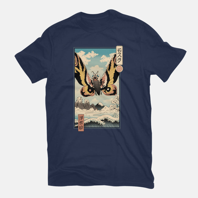 Ancient Moth Ukiyo-E-unisex basic tee-vp021