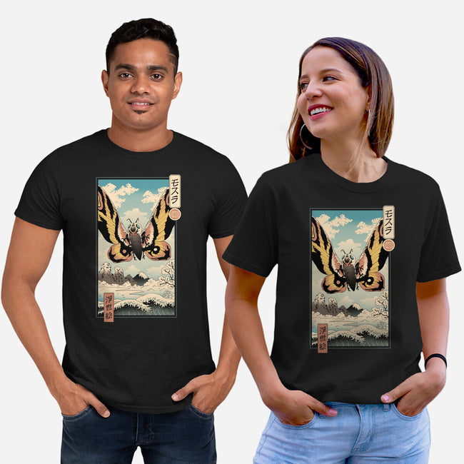 Ancient Moth Ukiyo-E-unisex basic tee-vp021