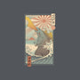 King Kaiju Ukiyo-E-mens heavyweight tee-vp021