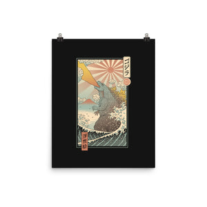 King Kaiju Ukiyo-E