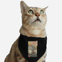 King Kaiju Ukiyo-E-cat adjustable pet collar-vp021