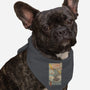 King Kaiju Ukiyo-E-dog bandana pet collar-vp021
