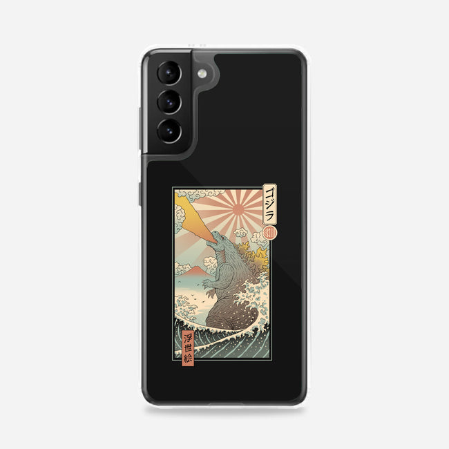 King Kaiju Ukiyo-E-samsung snap phone case-vp021