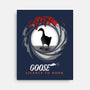 Goose Agent-none stretched canvas-Olipop