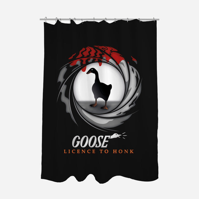 Goose Agent-none polyester shower curtain-Olipop