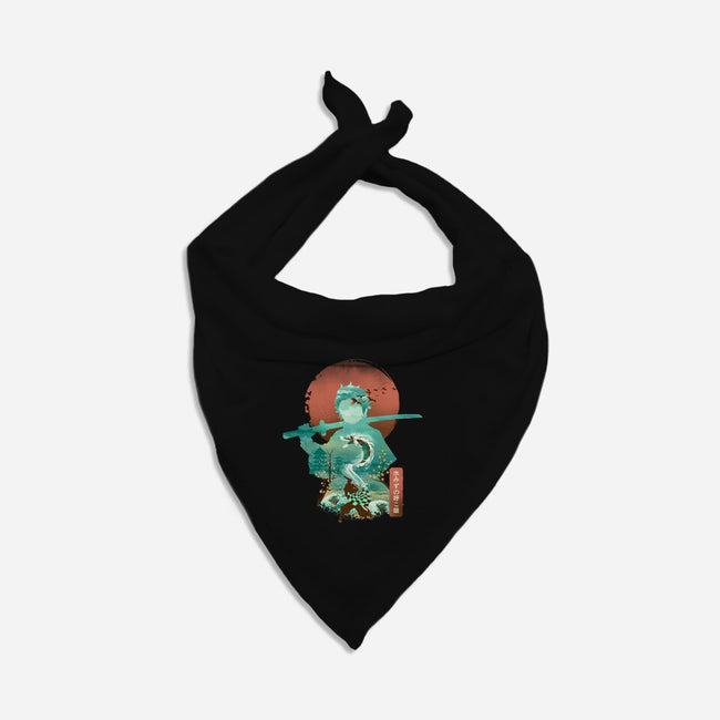 Breath of Water-cat bandana pet collar-dandingeroz