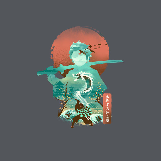 Breath of Water-womens v-neck tee-dandingeroz