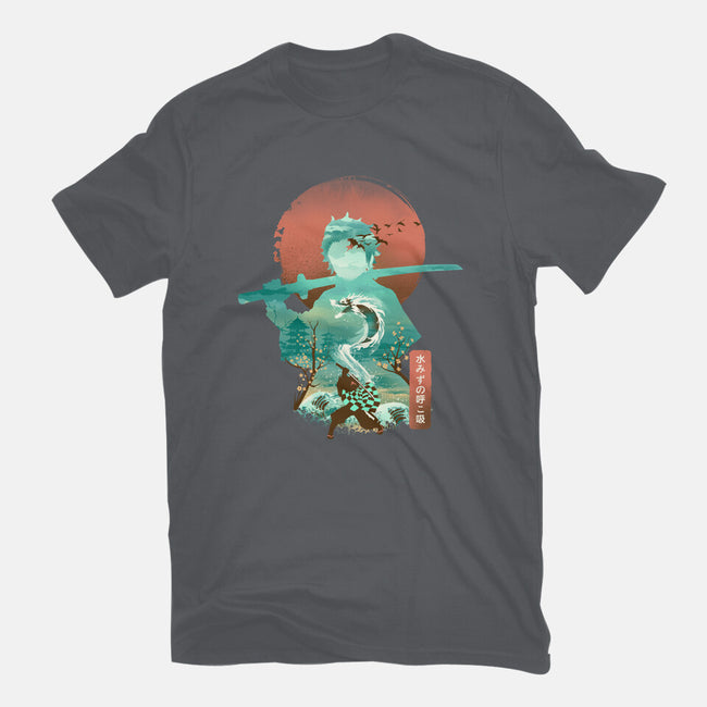 Breath of Water-unisex basic tee-dandingeroz