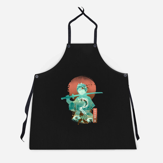 Breath of Water-unisex kitchen apron-dandingeroz