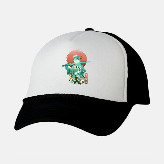 Breath of Water-unisex trucker hat-dandingeroz