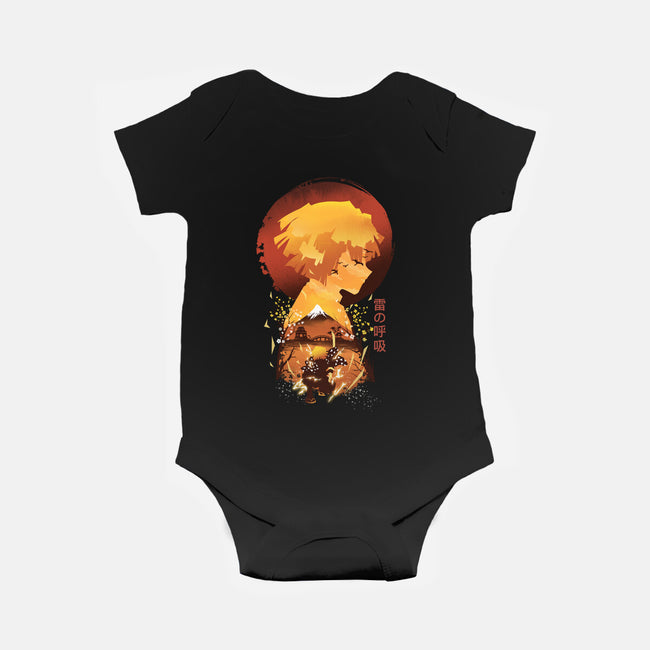 Breath of Fire-baby basic onesie-dandingeroz