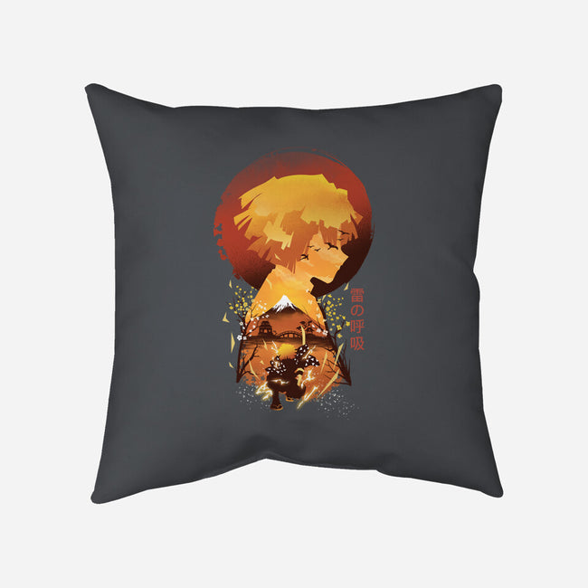 Breath of Fire-none removable cover throw pillow-dandingeroz