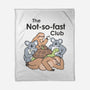 The Not So Fast Club-none fleece blanket-Gamma-Ray