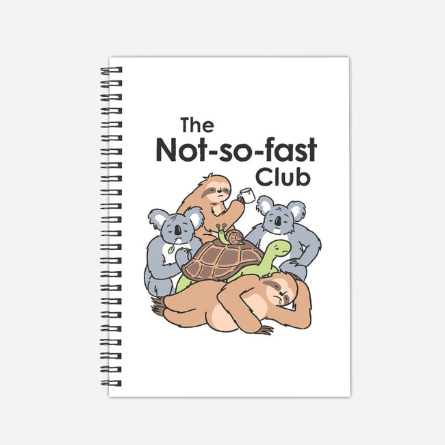 The Not So Fast Club-none dot grid notebook-Gamma-Ray