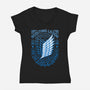 Scouting Legion-womens v-neck tee-StudioM6