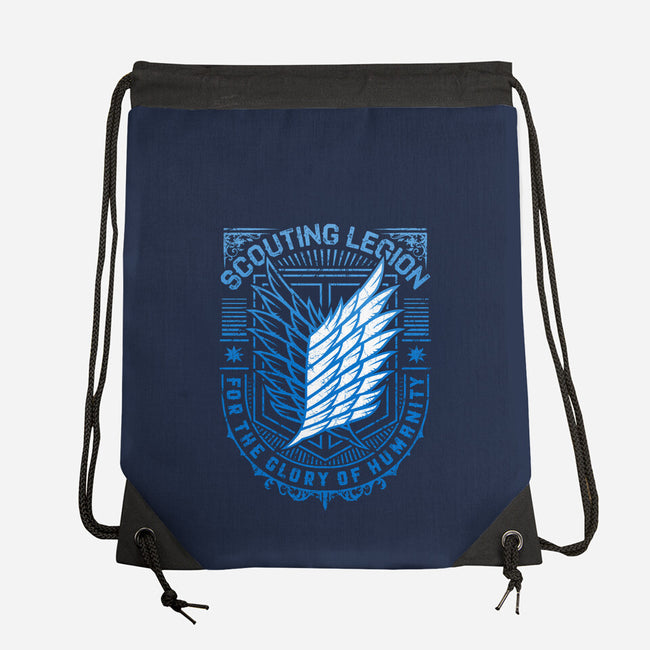 Scouting Legion-none drawstring bag-StudioM6