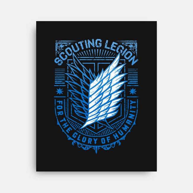 Scouting Legion-none stretched canvas-StudioM6