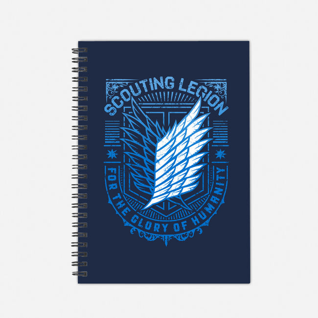 Scouting Legion-none dot grid notebook-StudioM6