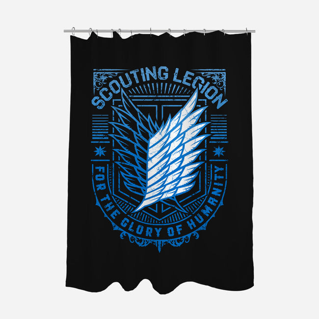 Scouting Legion-none polyester shower curtain-StudioM6