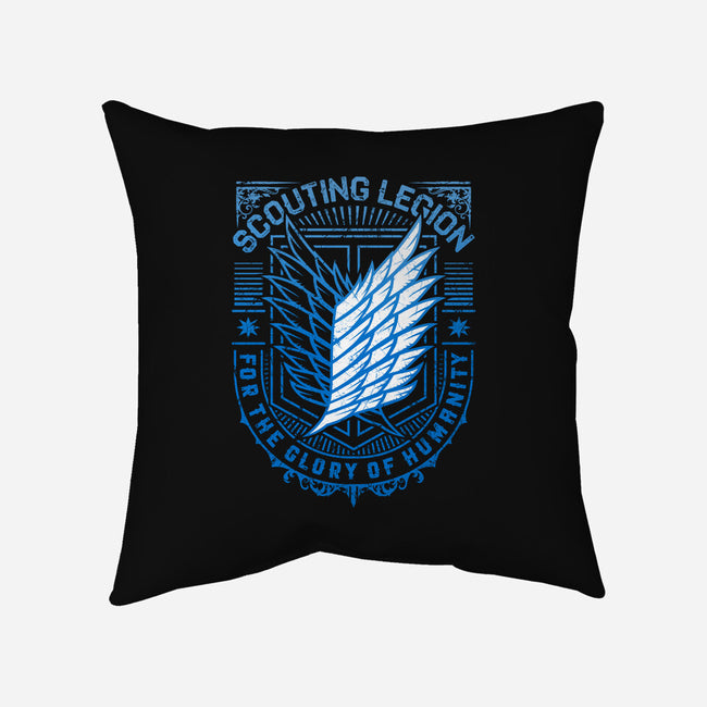 Scouting Legion-none removable cover throw pillow-StudioM6