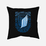 Scouting Legion-none removable cover throw pillow-StudioM6