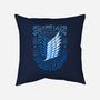 Scouting Legion-none removable cover throw pillow-StudioM6