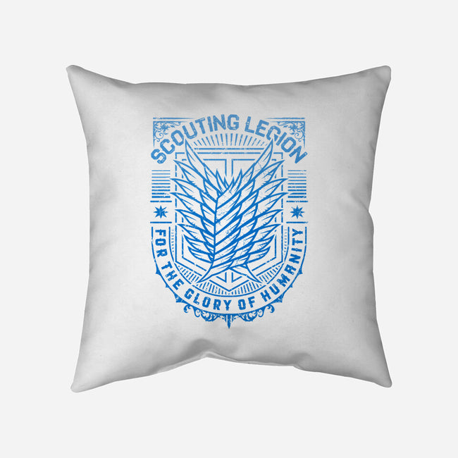 Scouting Legion-none removable cover throw pillow-StudioM6
