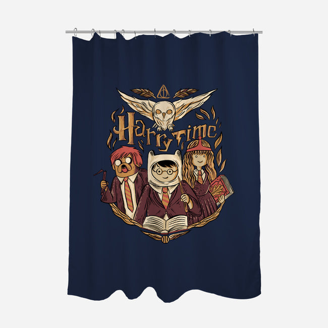 Harry Time-none polyester shower curtain-yumie
