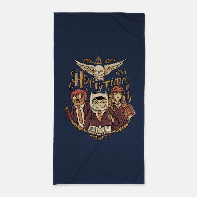 Harry Time-none beach towel-yumie