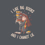 I Like Big Books-unisex kitchen apron-eduely