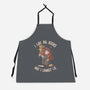 I Like Big Books-unisex kitchen apron-eduely