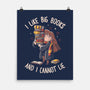 I Like Big Books-none matte poster-eduely