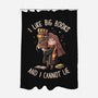 I Like Big Books-none polyester shower curtain-eduely