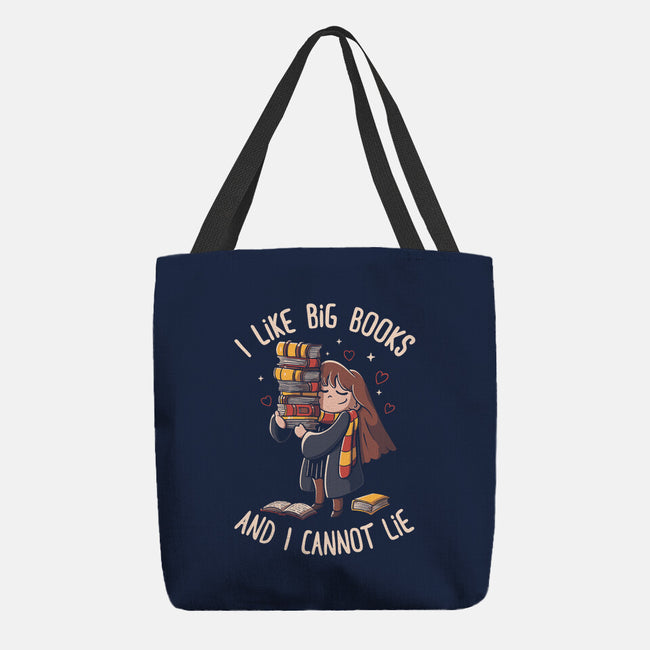 I Like Big Books-none basic tote-eduely