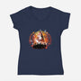 The Boldly Crew-womens v-neck tee-kharmazero