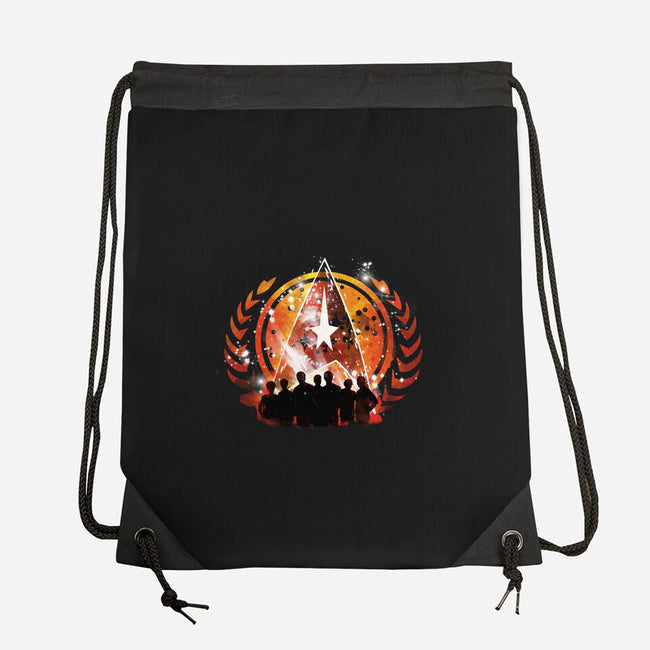 The Boldly Crew-none drawstring bag-kharmazero