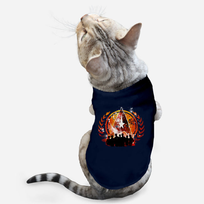 The Boldly Crew-cat basic pet tank-kharmazero