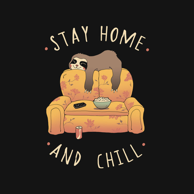 Stay Home And Chill-unisex basic tee-vp021