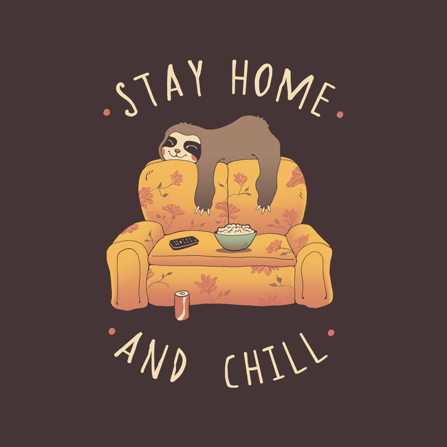 Stay Home And Chill-none zippered laptop sleeve-vp021