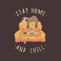 Stay Home And Chill-none zippered laptop sleeve-vp021