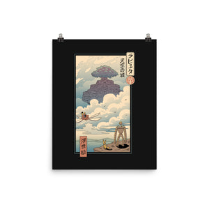 Sky Castle Ukiyo-E