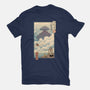 Sky Castle Ukiyo-E-unisex basic tee-vp021