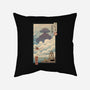 Sky Castle Ukiyo-E-none removable cover w insert throw pillow-vp021