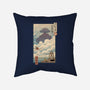 Sky Castle Ukiyo-E-none removable cover w insert throw pillow-vp021