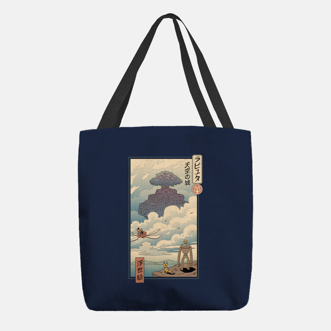 Sky Castle Ukiyo-E-none basic tote-vp021