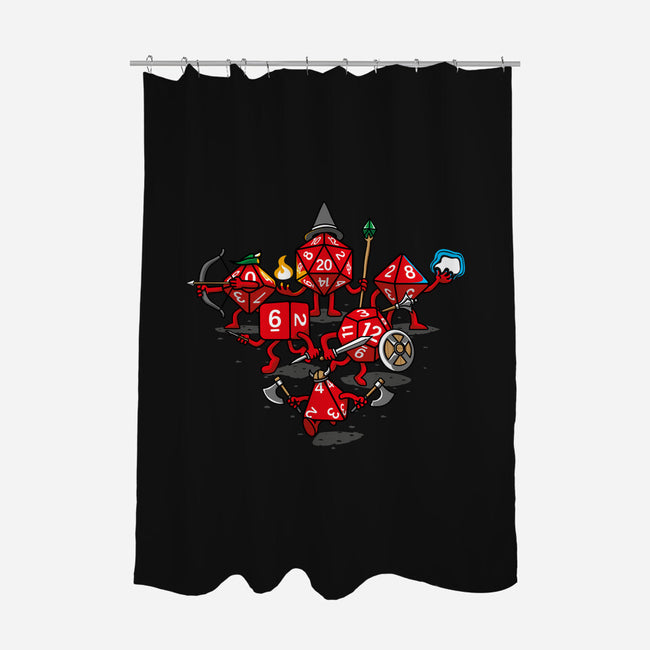 Adventure Party-none polyester shower curtain-mekazoo