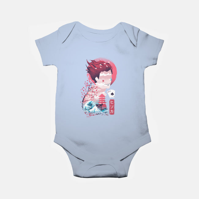 Ukiyo-E Hunter-baby basic onesie-dandingeroz