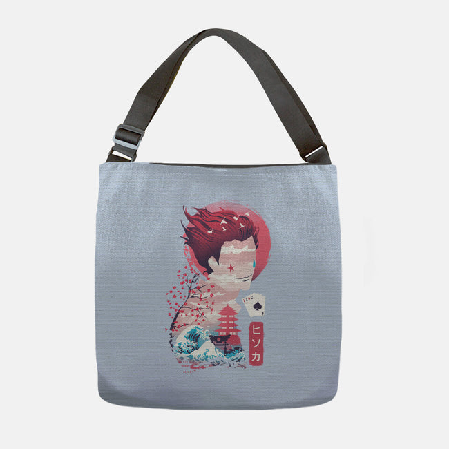Ukiyo-E Hunter-none adjustable tote-dandingeroz