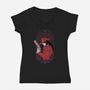 The Vampire-womens v-neck tee-xMorfina